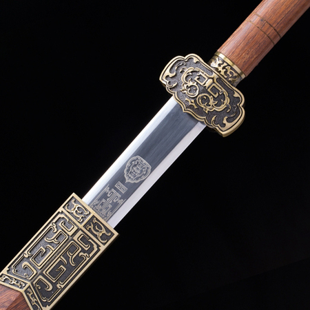 High manganese steel Ruyi sword (Longquan Qingjian)